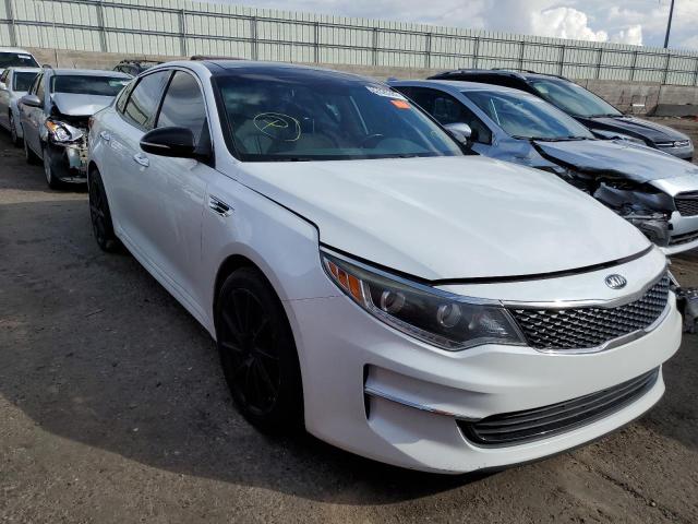 KIA OPTIMA EX 2016 with VIN 5XXGU4L39GG014312 - Photo from auction