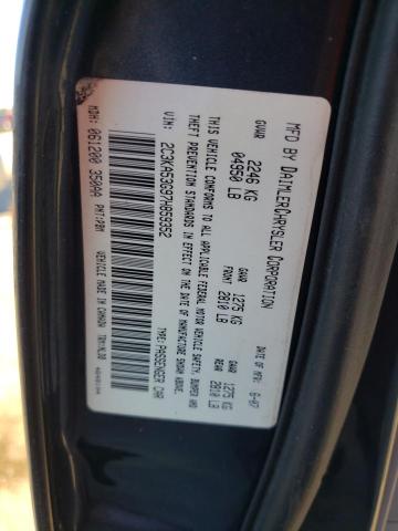 Photo 10 from auction – 2007 CHRYSLER 300 TOURIN with VIN 2C3KA53G97H859352