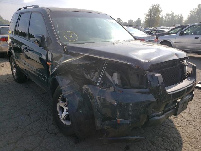 HONDA PILOT EX 2007 with VIN 5FNYF28487B046353 - Photo from auction
