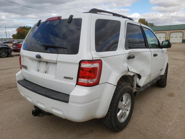 Photo 4 from auction – 2008 FORD ESCAPE XLT with VIN 1FMCU93128KD65205