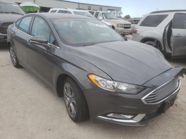 FORD FUSION SE 2017 with VIN 3FA6P0HD6HR163489 - Photo from auction