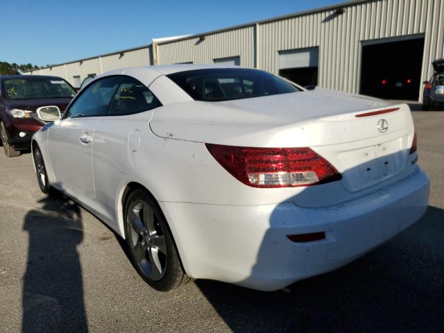 Photo 3 from auction – 2011 LEXUS IS 250 with VIN JTHFF2C24B2516062