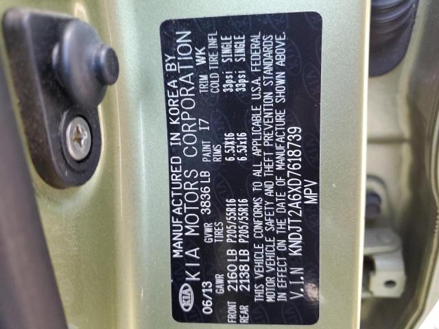 Photo 10 from auction – 2013 KIA SOUL + with VIN KNDJT2A6XD7618739