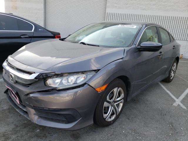 Photo 2 from auction – 2016 HONDA CIVIC LX with VIN 2HGFC2F57GH567488