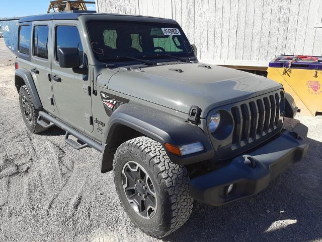 Photo 1 from auction – 2018 JEEP WRANGLER U with VIN 1C4HJXDN6JW325569