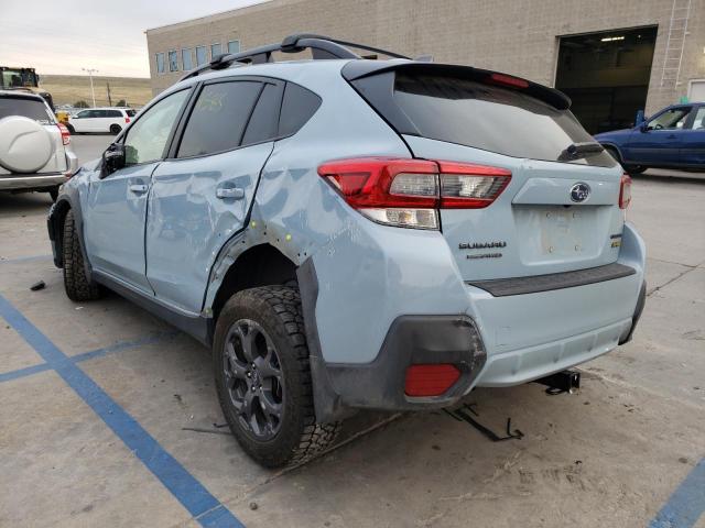 Photo 3 from auction – 2021 SUBARU CROSSTREK with VIN JF2GTHSC0MH678963