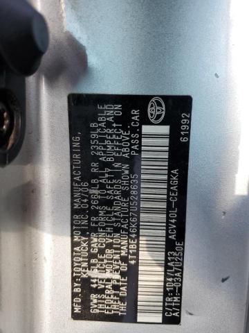 Photo 10 from auction – 2007 TOYOTA CAMRY CE with VIN 4T1BE46K67U528635