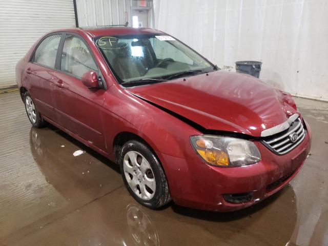 KIA SPECTRA EX 2009 with VIN KNAFE222895638712 - Photo from auction