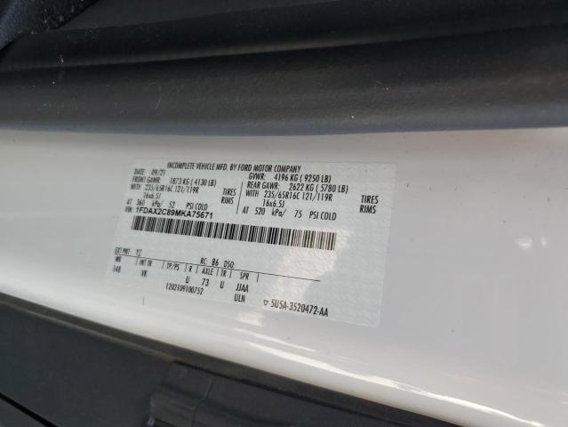 Photo 10 from auction – 2021 FORD TRANSIT T- with VIN 1FDAX2C89MKA75671