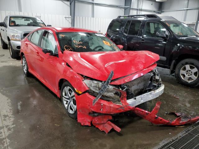 Photo 1 from auction – 2016 HONDA CIVIC LX with VIN 2HGFC2F5XGH539426