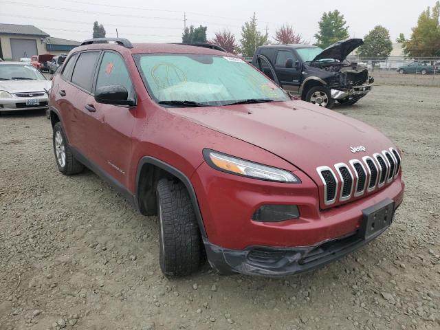 JEEP CHEROKEE S 2017 with VIN 1C4PJLAB7HW623590 - Photo from auction