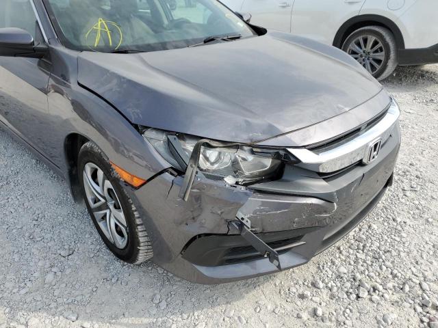 Photo 9 from auction – 2017 HONDA CIVIC LX with VIN 19XFC2F51HE006697