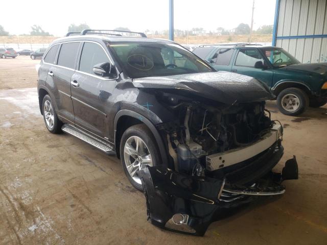 TOYOTA HIGHLANDER 2016 with VIN 5TDDCRFH4GS017840 - Photo from auction