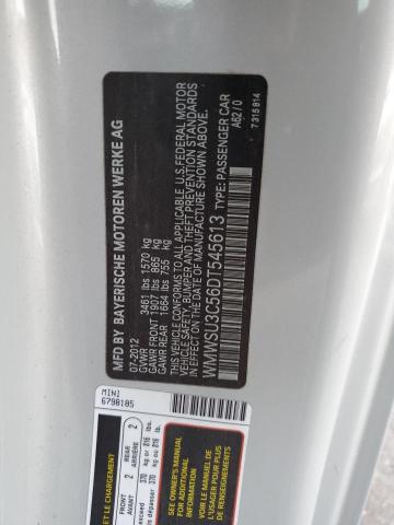 Photo 10 from auction – 2013 MINI COOPER with VIN WMWSU3C56DT545613
