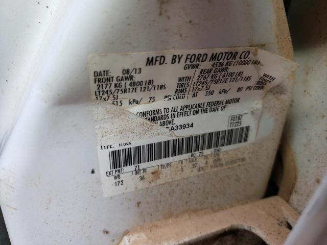 Photo 10 from auction – 2014 FORD F250 SUPER with VIN 1FT7W2B61EEA33934