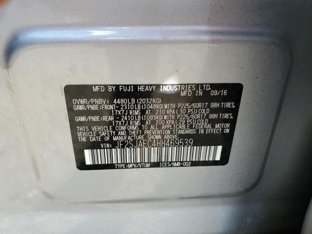 Photo 10 from auction – 2017 SUBARU FORESTER 2 with VIN JF2SJAEC4HH469539