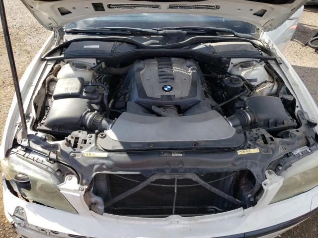 Photo 11 from auction – 2006 BMW 750 LI with VIN WBAHN83506DT63102