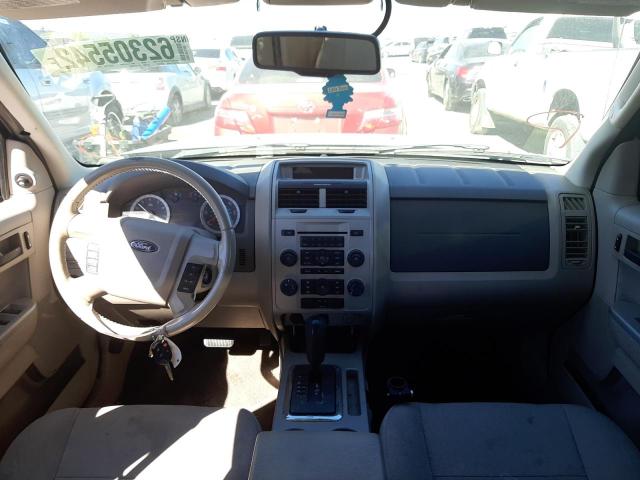 Photo 9 from auction – 2010 FORD ESCAPE XLT with VIN 1FMCU0DG2AKC60331