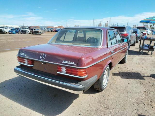 Photo 4 from auction – 1981 MERCEDES-BENZ 300 D with VIN WDBAB30A8BB251721