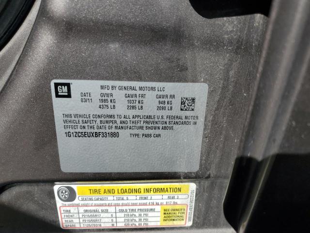 Photo 10 from auction – 2011 CHEVROLET MALIBU 1LT with VIN 1G1ZC5EUXBF331880