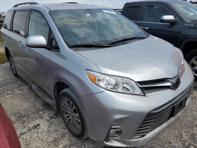 TOYOTA SIENNA XLE 2020 with VIN 5TDYZ3DC2LS045893 - Photo from auction