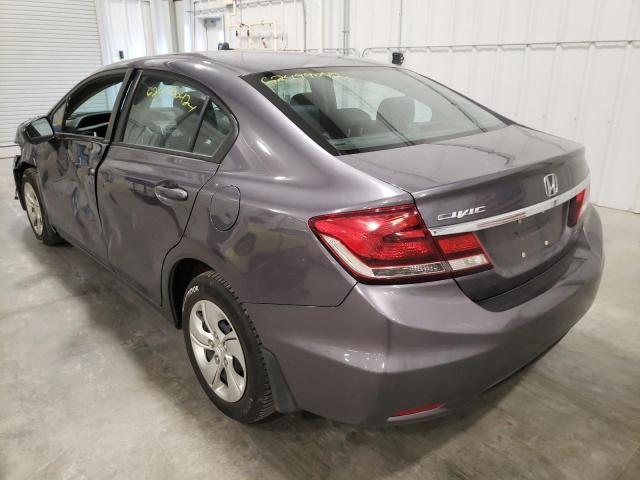 Photo 3 from auction – 2015 HONDA CIVIC LX with VIN 19XFB2F56FE268876