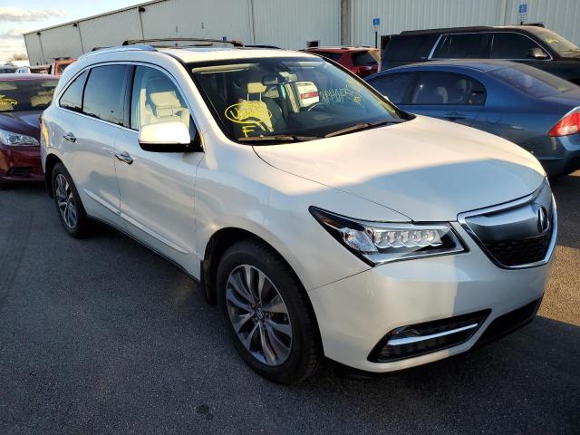 ACURA MDX TECHNO 2015 with VIN 5FRYD3H42FB007590 - Photo from auction