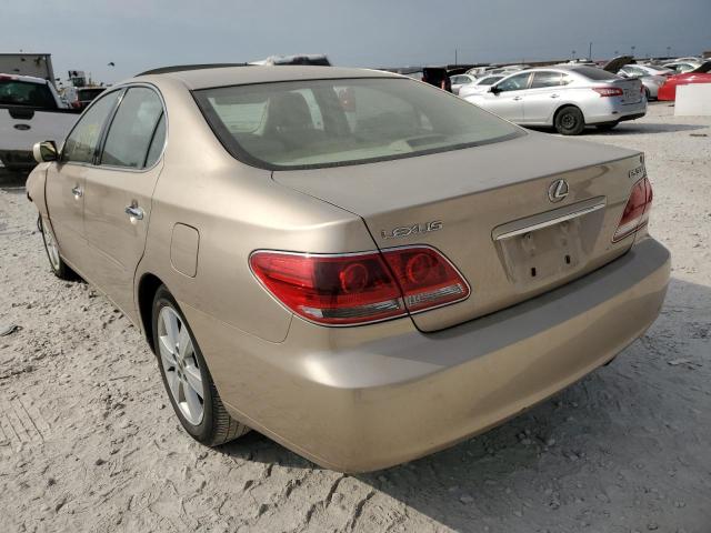 Photo 3 from auction – 2005 LEXUS ES 330 with VIN JTHBA30G355109601