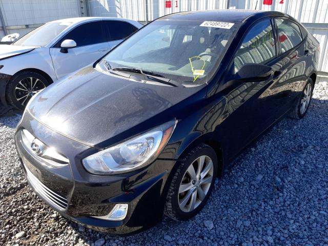 Photo 2 from auction – 2012 HYUNDAI ACCENT GLS with VIN KMHCU4AE2CU227878