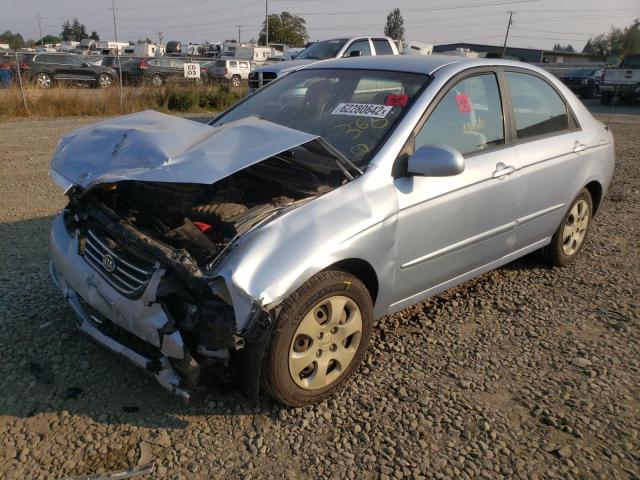 Photo 2 from auction – 2008 KIA SPECTRA EX with VIN KNAFE122185574540