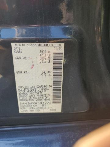 Photo 10 from auction – 2013 NISSAN ALTIMA 2.5 with VIN 1N4AL3AP5DN503272