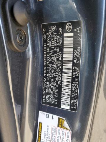 Photo 10 from auction – 2010 SCION TC with VIN JTKDE3B71A0319447