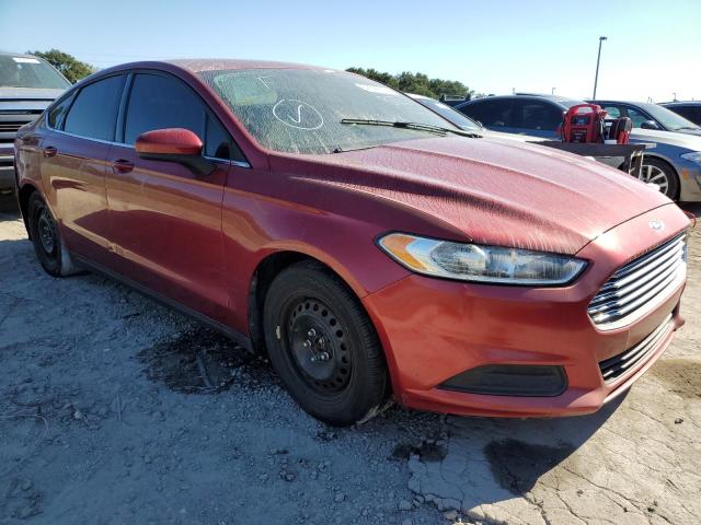 FORD FUSION S 2013 with VIN 3FA6P0G70DR113953 - Photo from auction