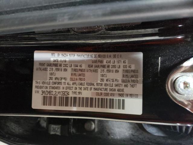 Photo 10 from auction – 2020 MAZDA CX-30 SELE with VIN 3MVDMBCL2LM109034