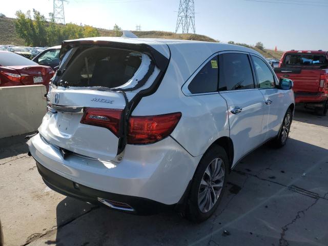 Photo 4 from auction – 2016 ACURA MDX TECHNO with VIN 5FRYD4H45GB019823