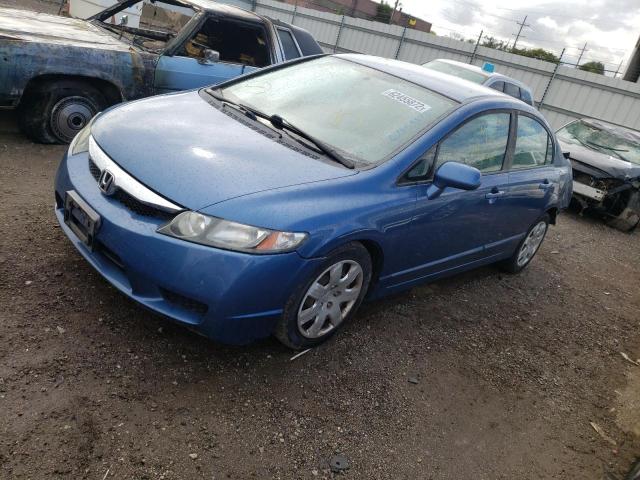 Photo 2 from auction – 2011 HONDA CIVIC LX with VIN 19XFA1F50BE035955