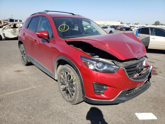 MAZDA CX-5 GT 2016 with VIN JM3KE2DY4G0642504 - Photo from auction