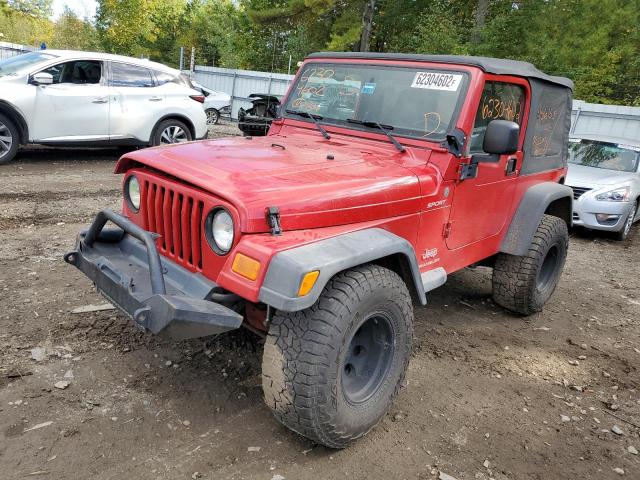 Photo 2 from auction – 2004 JEEP WRANGLER / with VIN 1J4FA49S74P719949