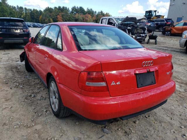 Photo 3 from auction – 2001 AUDI A4 1.8T with VIN WAUAC68DX1A067963