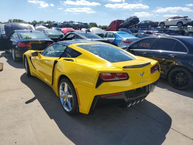 Photo 3 from auction – 2014 CHEVROLET CORVETTE S with VIN 1G1YB2D73E5113198