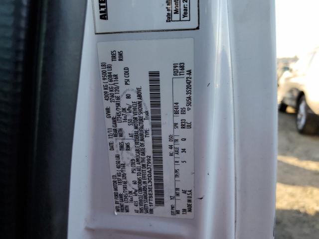 Photo 10 from auction – 2012 FORD ECONOLINE with VIN 1FTSE3EL3CDA37992