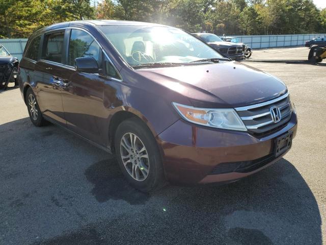 HONDA ODYSSEY EX 2013 with VIN 5FNRL5H61DB075267 - Photo from auction
