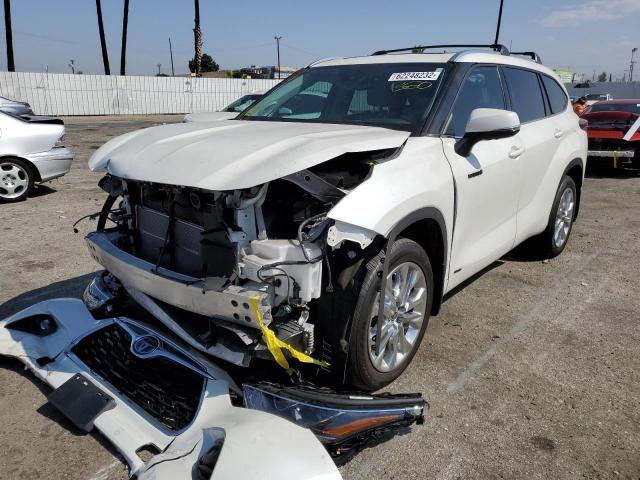 Photo 2 from auction – 2021 TOYOTA HIGHLANDER with VIN 5TDXBRCH0MS056568