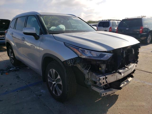 TOYOTA HIGHLANDER 2020 with VIN 5TDGZRBH8LS501201 - Photo from auction