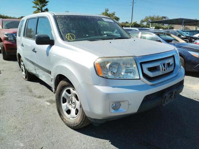 HONDA PILOT LX 2009 with VIN 5FNYF48219B025924 - Photo from auction