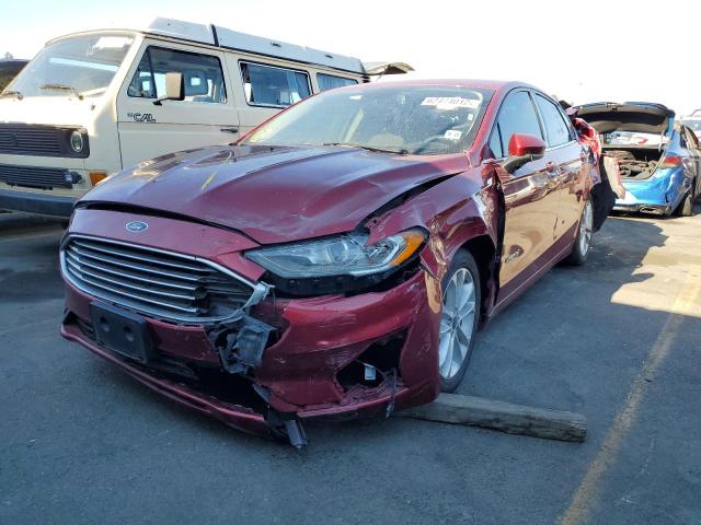 Photo 2 from auction – 2019 FORD FUSION SE with VIN 3FA6P0LU0KR242557