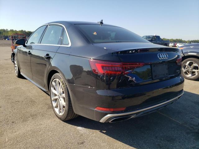 Photo 3 from auction – 2019 AUDI A4 PREMIUM with VIN WAUENAF45KA037529