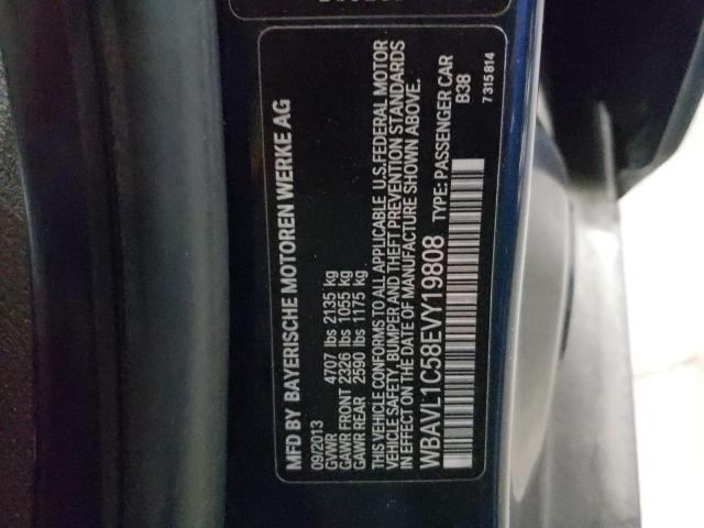Photo 10 from auction – 2014 BMW X1 XDRIVE2 with VIN WBAVL1C58EVY19808