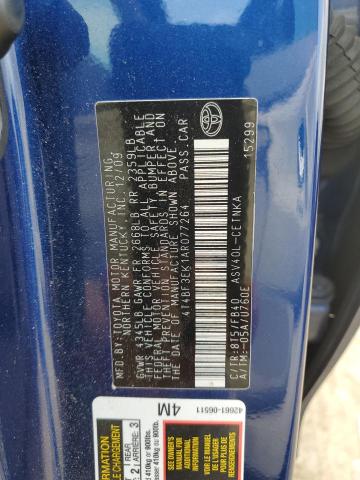 Photo 10 from auction – 2010 TOYOTA CAMRY BASE with VIN 4T4BF3EK1AR077264