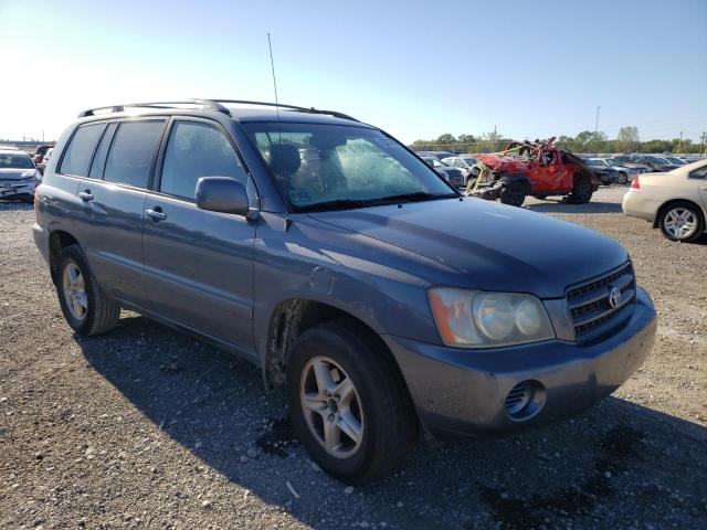 TOYOTA HIGHLANDER 2002 with VIN JTEGD21A620027692 - Photo from auction